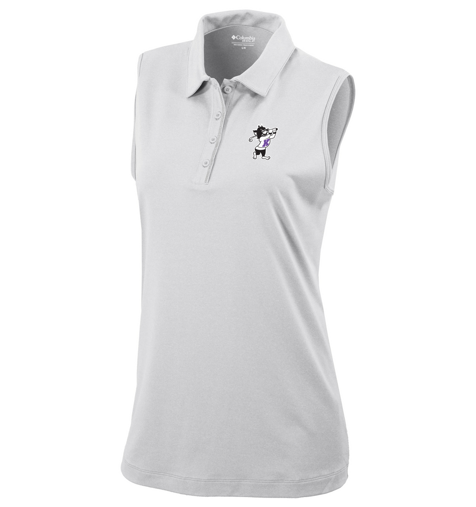 K-State Columbia Women's Tend the Ball Polo (White)