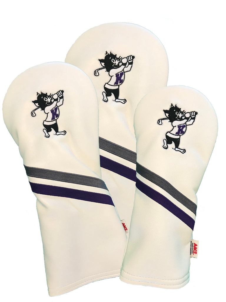 K-State Headcover Set (White)