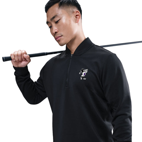 K-State Nike Velocity Therma-FIT Golf 1/2 Zip (Black)