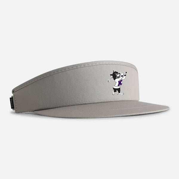 K-State Tour Visor (Cloud Grey)