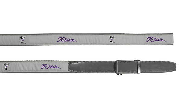Nexbelt K-State Ribbon Belt (Grey)