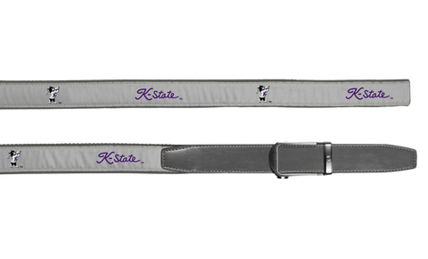 Nexbelt K-State Ribbon Belt (Grey)