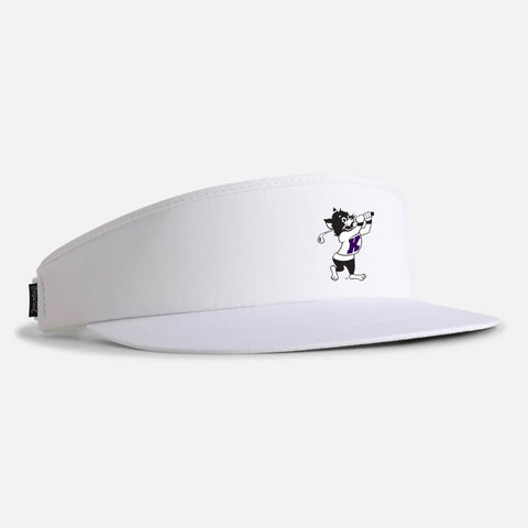 K-State Tour Visor (White)