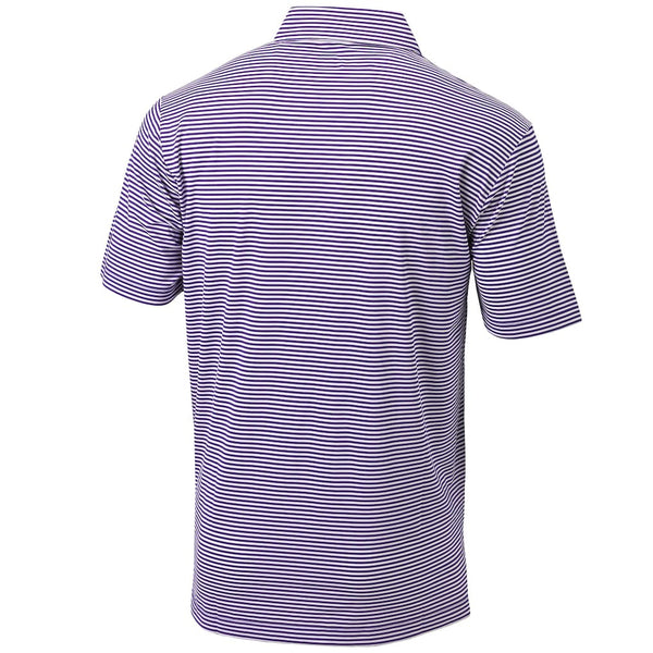 K-State Columbia Club Invite Polo (Purple/White)