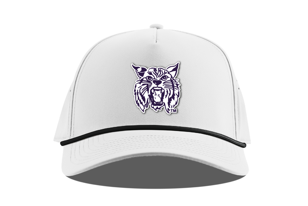 K-State Vintage Willie 5-Panel Rope (White)
