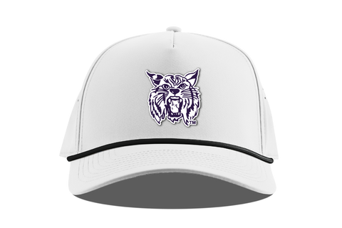 K-State Vintage Willie 5-Panel Rope (White)