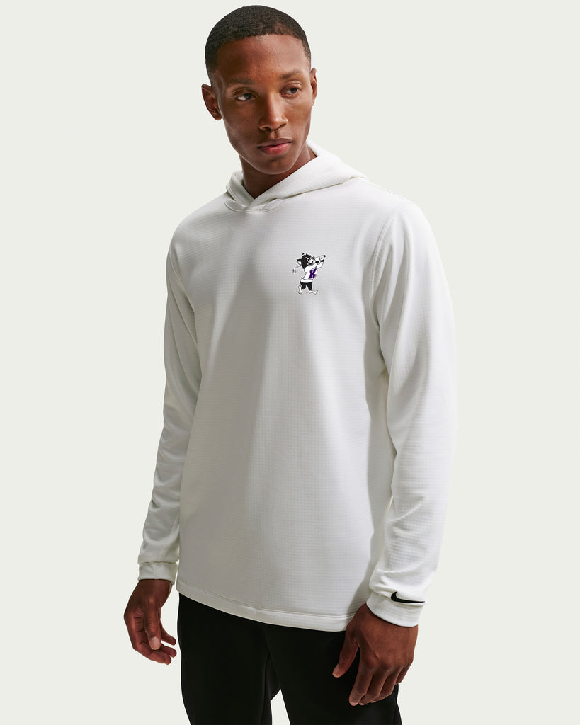 K-State Nike Velocity Therma-FIT Golf Hoodie (White) – CattyShack Golf