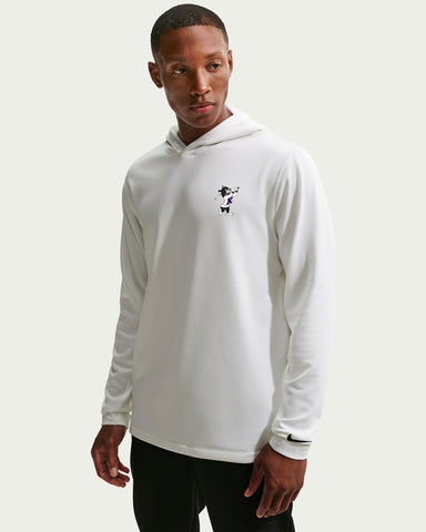 K-State Nike Velocity Therma-FIT Golf Hoodie (White)