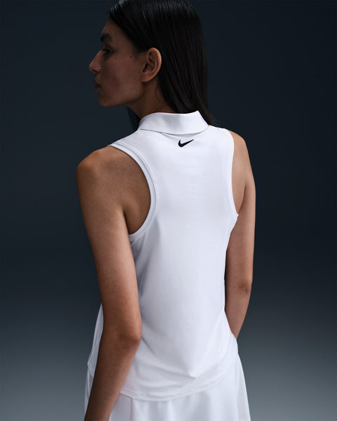 K-State Nike Women's Victory SL Golf Polo (White)