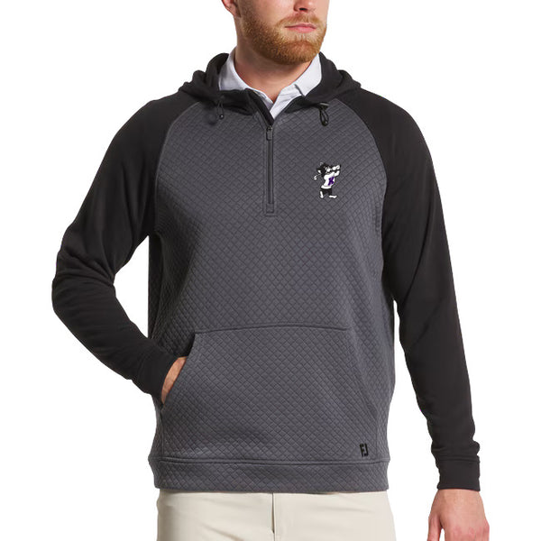 K-State FootJoy Links Hoodie (Black/Charcoal)