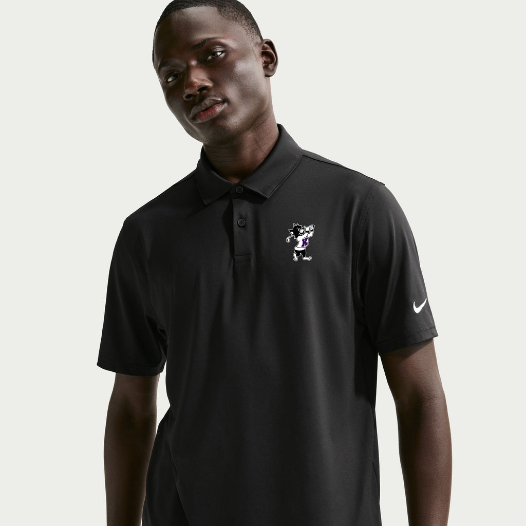 K-State Nike Velocity Golf Polo (Black)