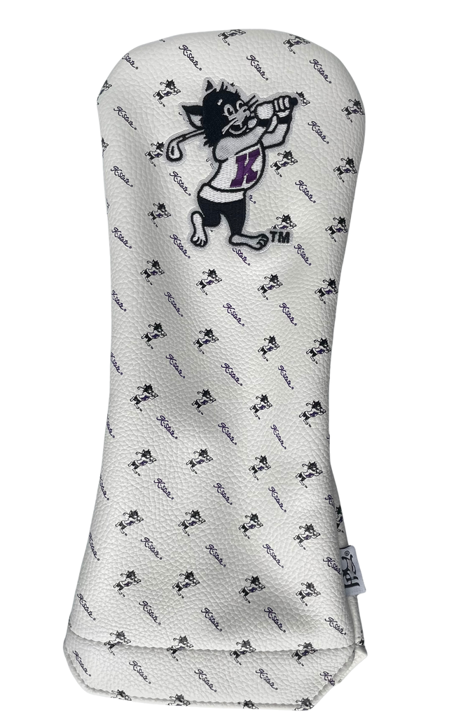 K-State Micro Print Driver Cover (White)