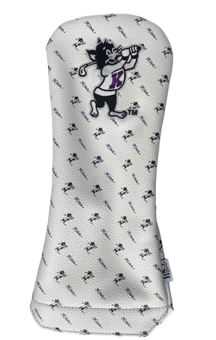 K-State Micro Print Driver Cover (White)