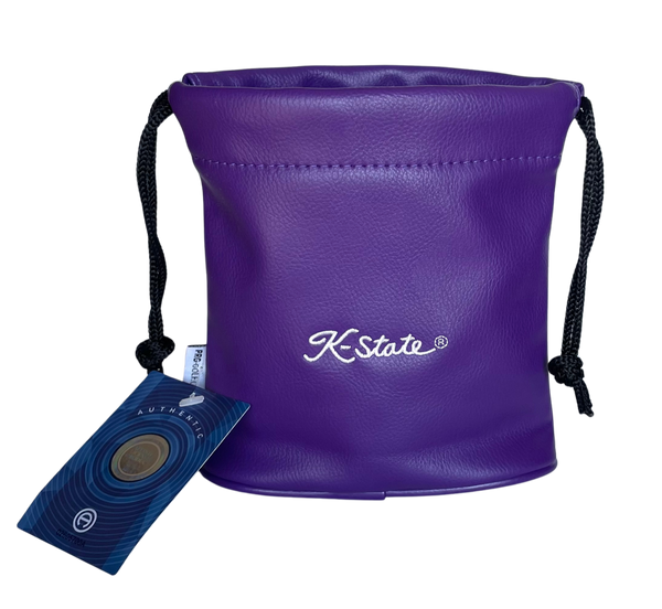 K-State Valuables Tote Pouch (Purple)