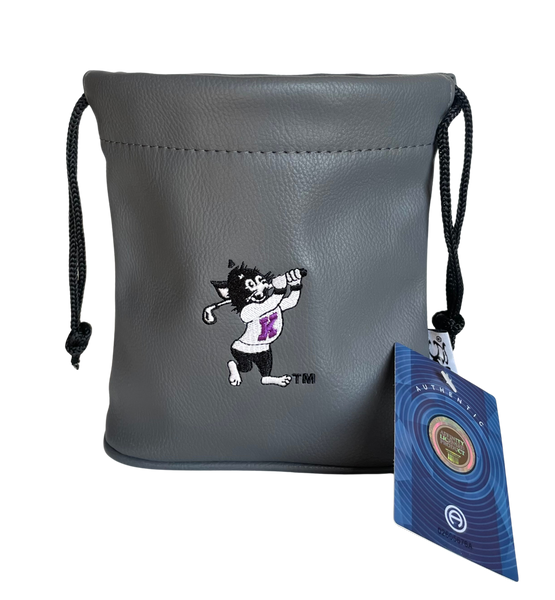 K-State Valuables Tote Pouch (Grey)