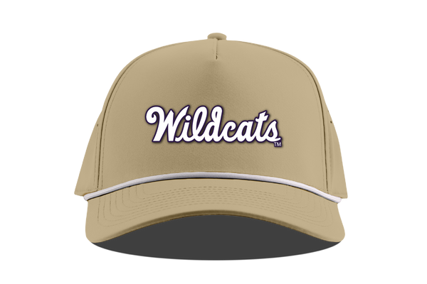 K-State Wildcats Script 5-Panel Rope (Desert)