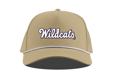 K-State Wildcats Script 5-Panel Rope (Desert)