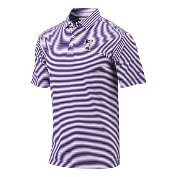 K-State Columbia Club Invite Polo (Purple/White)