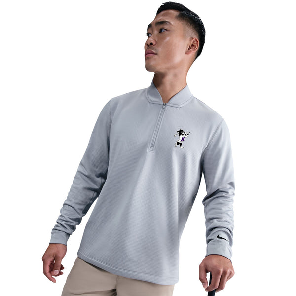 K-State Nike Velocity Therma-FIT Golf 1/2 Zip (Wolf Grey)