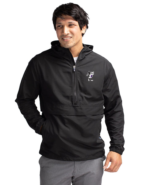 K-State Cutter & Buck Charter Eco Anorak Jacket