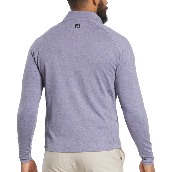 K-State FootJoy ThermoSeries Heather Brushed Mid-Layer (Purple)
