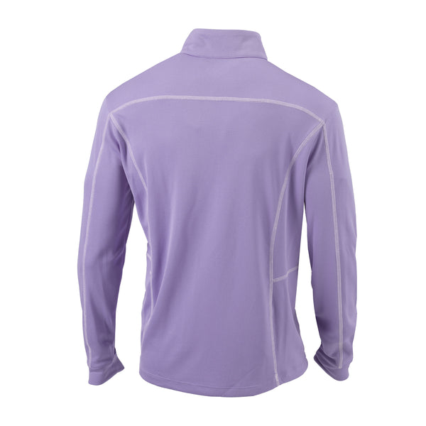 K-State Columbia Omni-Wick Shotgun 1/4 Zip (Frosted Purple)