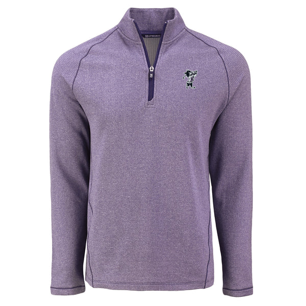 K-State Cutter & Buck Peshastin Eco Fleece Half Zip Pullover