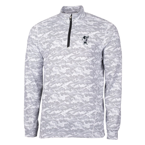 Cutter & Buck Traverse Camo Eco 1/4 Zip Pullover