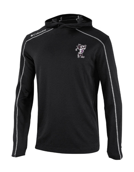 K-State COLUMBIA Omni-Wick Shotgun Hoodie (Black)