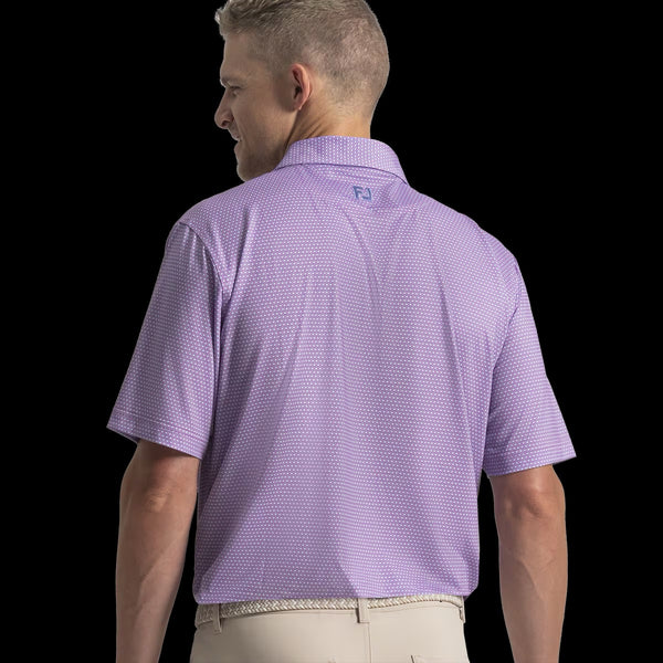 K-State FootJoy Stellar Print Polo