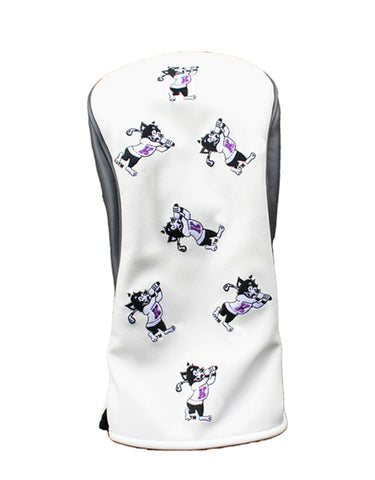 K-State Dancing Hybrid Headcover (White/Grey)