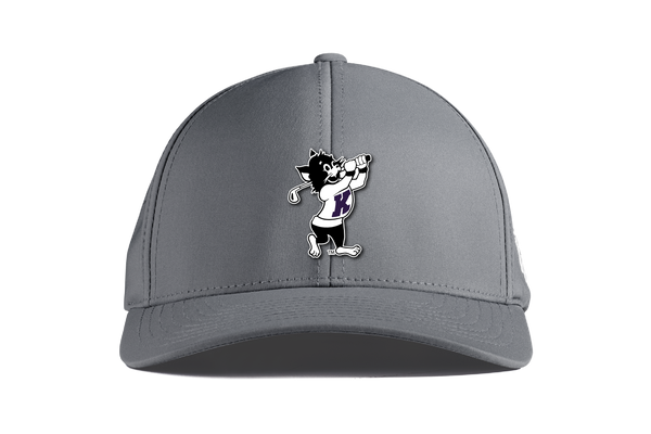 K-State Golfing Willie Curved Performance (Slate)