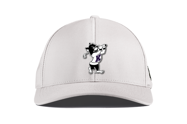 K-State Golfing Willie Curved Performance (White)