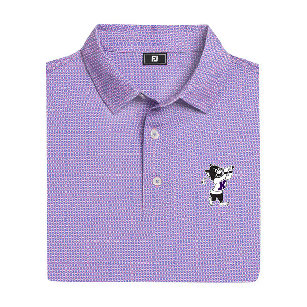 K-State FootJoy Stellar Print Polo
