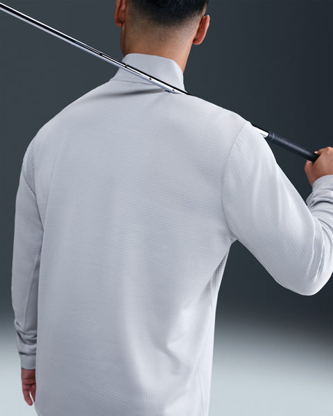 K-State Nike Velocity Therma-FIT Golf 1/2 Zip (Wolf Grey)