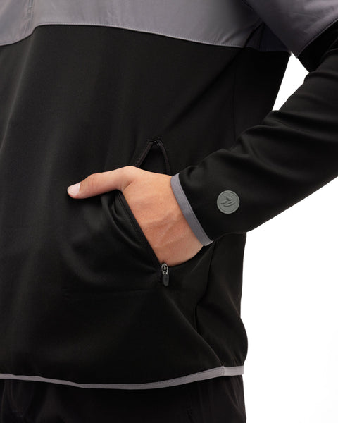 K-State Waggle Zenith Zip Hoodie (Ash)