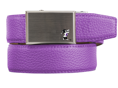 Nexbelt Classic Nickel w/ Golfing Willie Corner Logo (Purple)