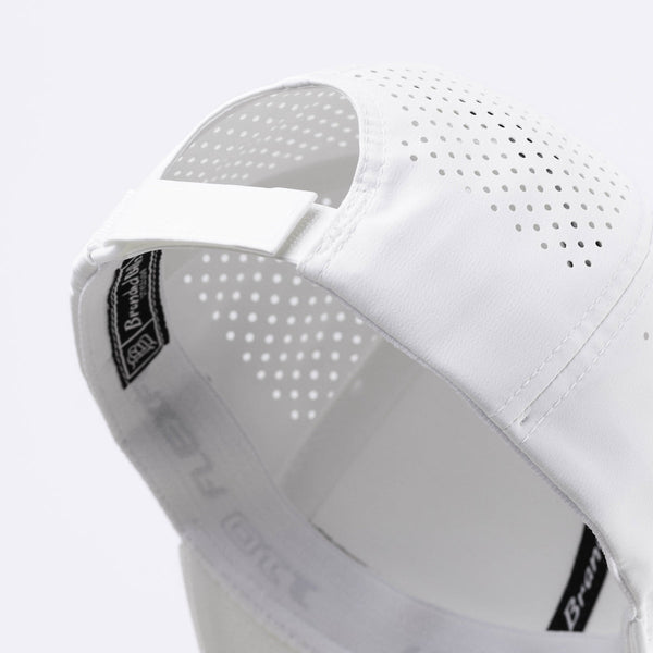 K-State Golf Script Curved Performance (White)
