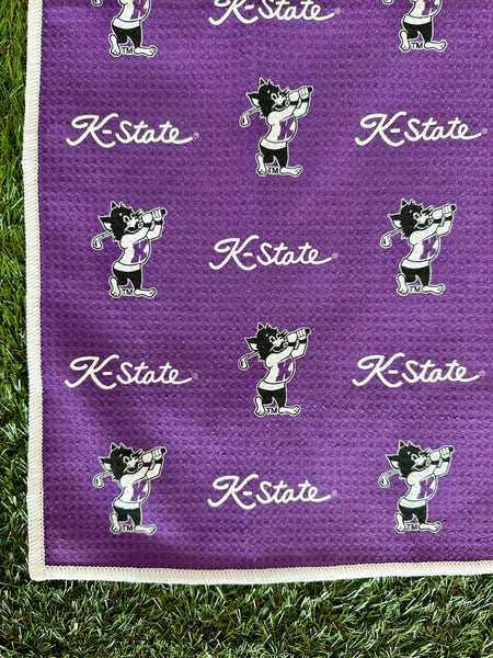 K-State Aqua-lock Cart Towel (Purple)