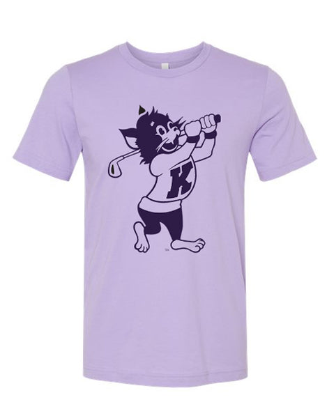 Two-Tone Jersey T-Shirt (Dark Lavender)