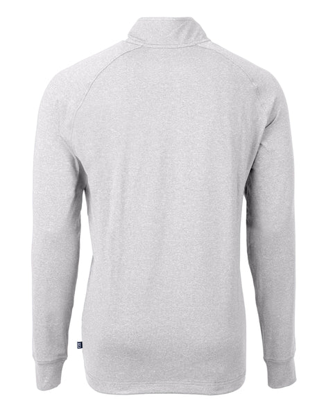 Cutter & Buck Adapt Eco Knit Heather 1/4 Zip (Polished)