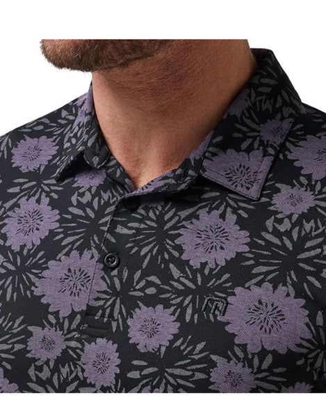 TravisMathew Not Happening (Black/Purple)