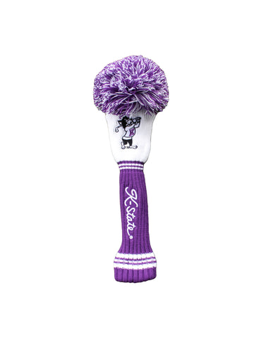 K-State Pom Hybrid Headcover (Purple/White)