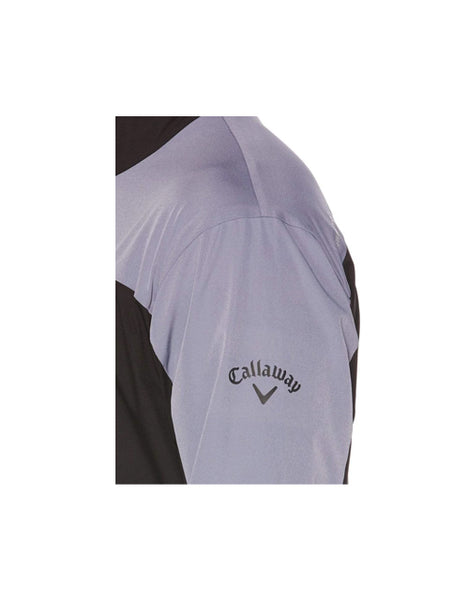 K-State Callaway Full Zip Windshirt (Black/Grey)