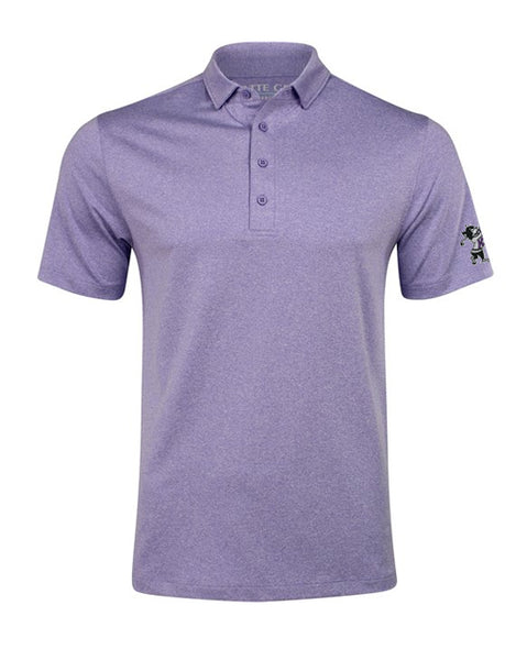 K-State MATTE GREY Captain Polo (Amethyst Heather)