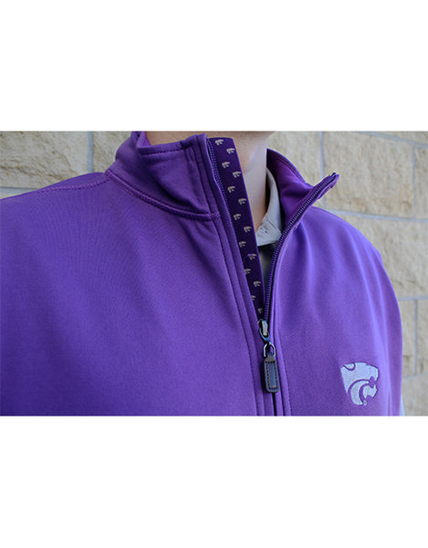 Powercat Blended Cotton Melange Vest (Purple)