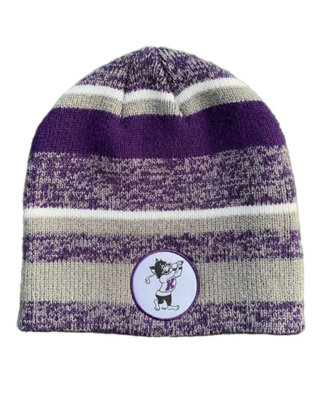 K-State Swinging Willie Beanie (Purple)
