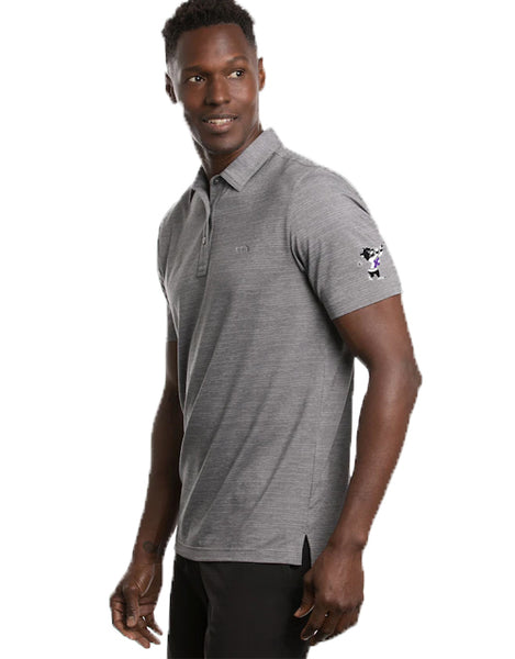 K-State TravisMathew The Heater Polo (Quiet Shade)