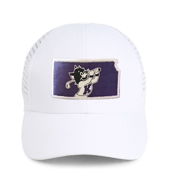 K-State Ad Astra Perforated Performance (White)