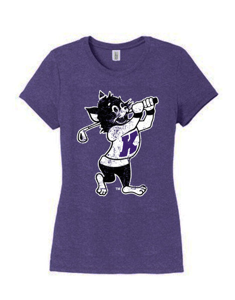 Women's Tri-Blend T-Shirt (Purple)